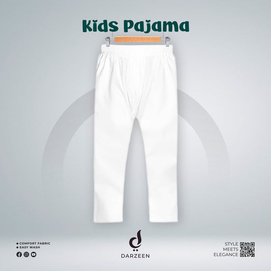 Kids Boys Pajama - White