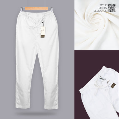 Mens Premium Pajama - White
